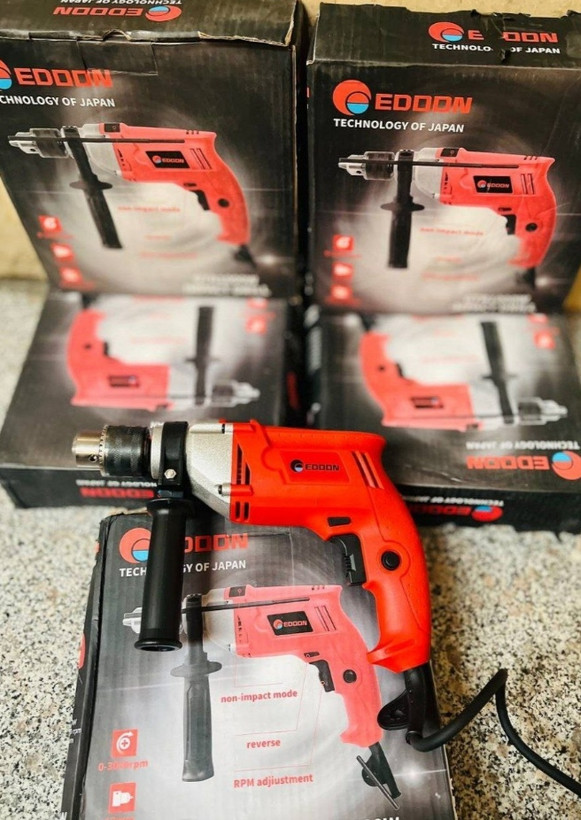 دریل ۱۳ گیربکسی چکشی ۱۰۰۰ وات ادوون مدل GTR1000W