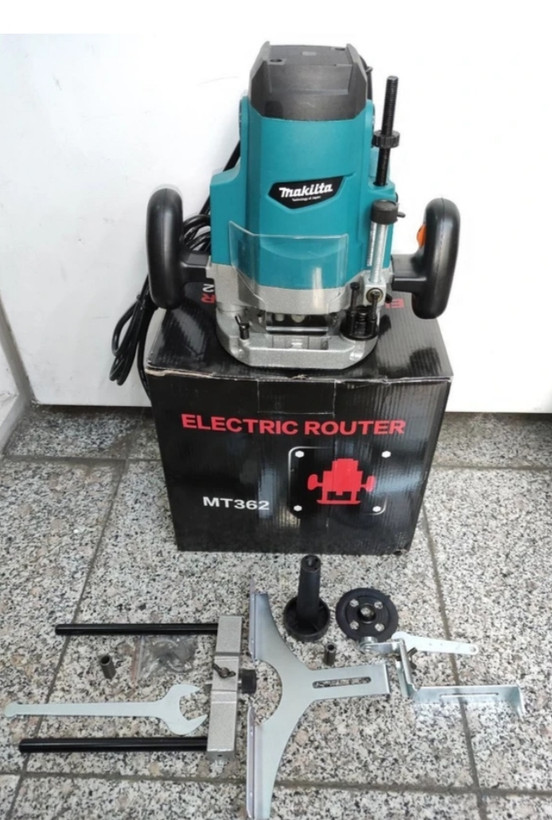 اور فرز نجاری دو دسته بزرگ طرح ماکیتا مدل MT362