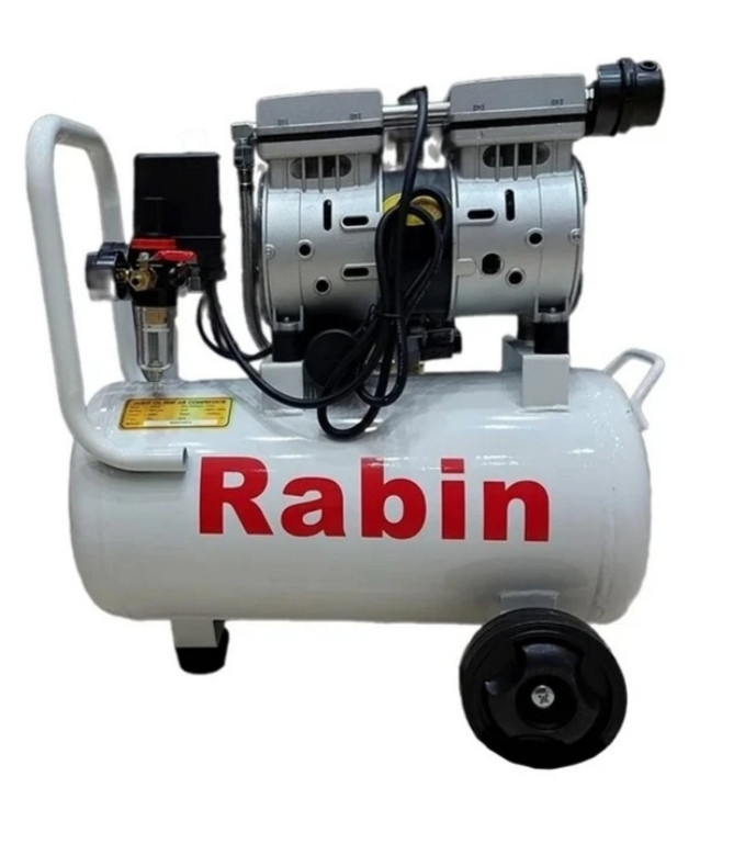 کمپرسور 50 لیتری سایلنت ۱۵۰۰ وات دوسیلندر رابین مدل R2625