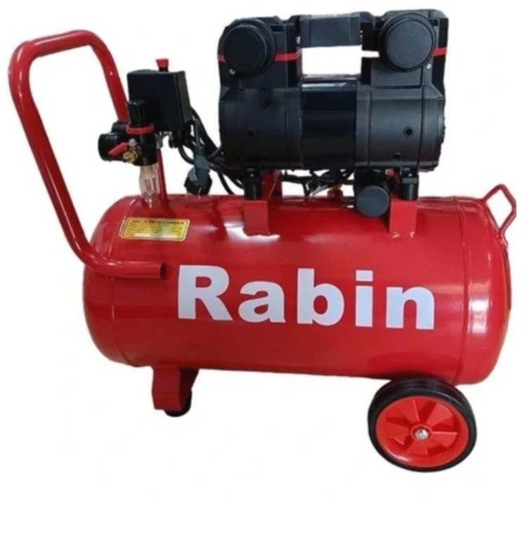 کمپرسور 50 لیتری سایلنت دو سیلندر ۱۵۰۰ وات رابین مدل R2650F