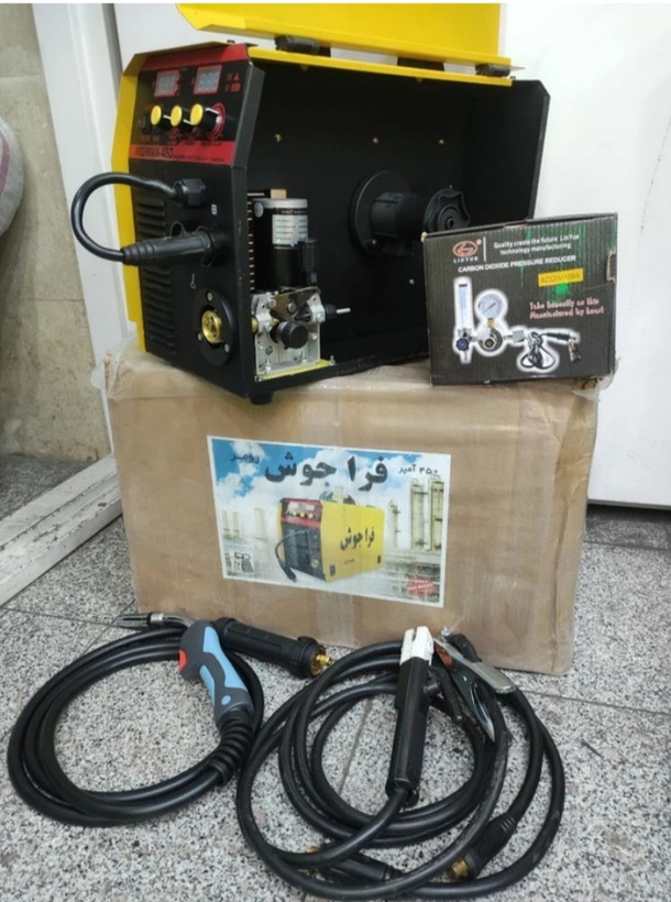 دستگاه جوش CO2 چهارکاره 450 موتور بزرگ فراجوش مدل MIG-MMA-450