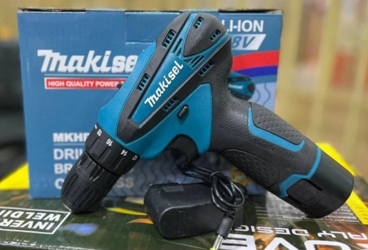 دریل شارژی ۱۸ ولت تک باتری طرح ماکیتا مدل 18V