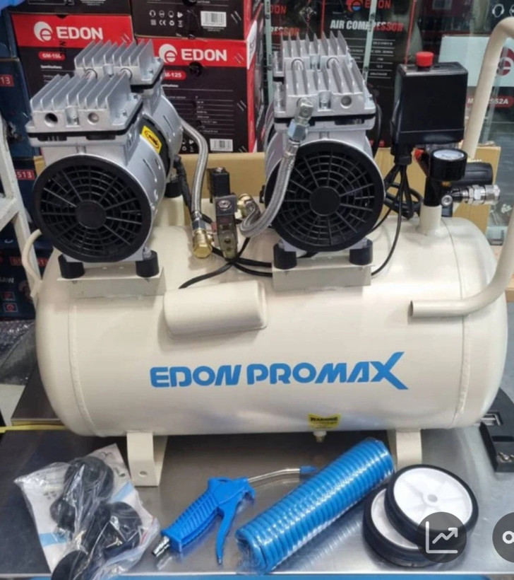 کمپرسور ۵۰ لیتری سایلنت دو موتوره ادون ED-2-1100
