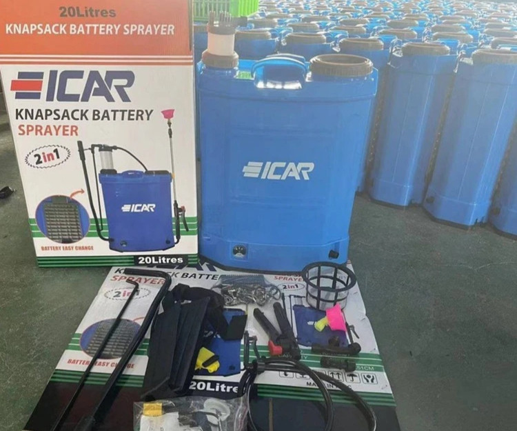 سمپاش شارژی 2 کاره ایکار شارژی و دستی مدل 20Litres