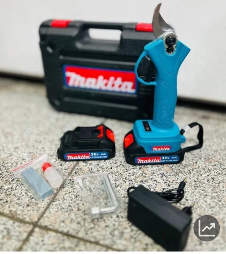قیچی شارژی باغبانی 36 ولت دو باطری طرح ماکیتا مدل TM-S28