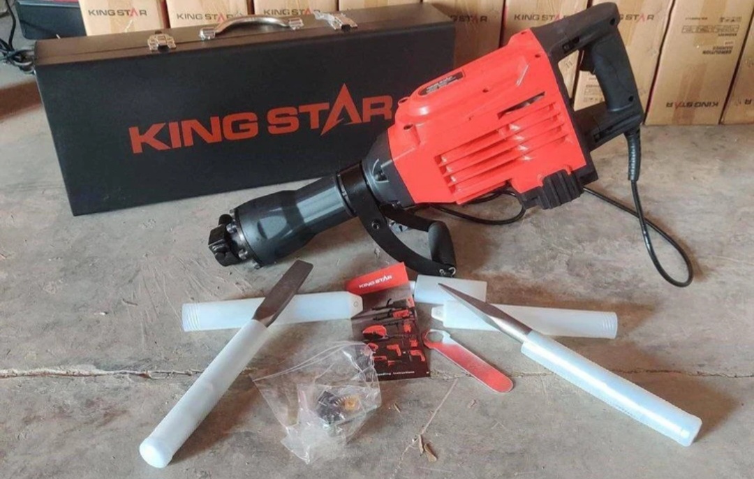 چکش تخریب 2۰ کیلویی روغنی ۲ قلم کینگ استارتی مدل KS22-3500